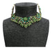 Jewelry set Sigebert - Green - Necklace