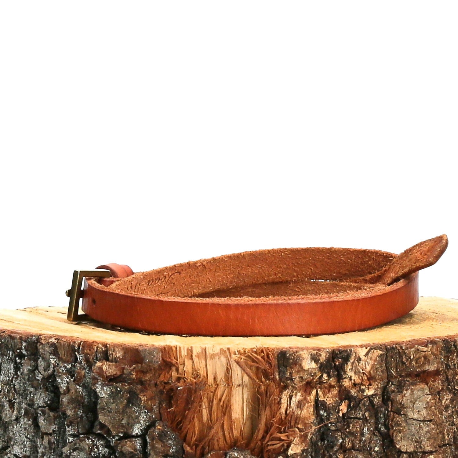Lisianthus leather belt - Belt
