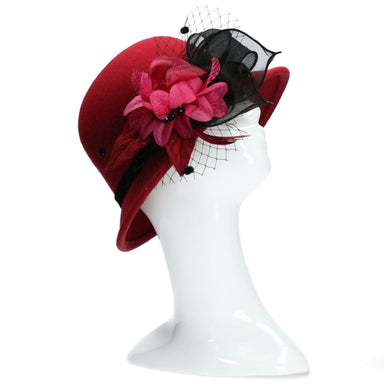 Sombrero de fieltro Kate - Rojo - Sombreros