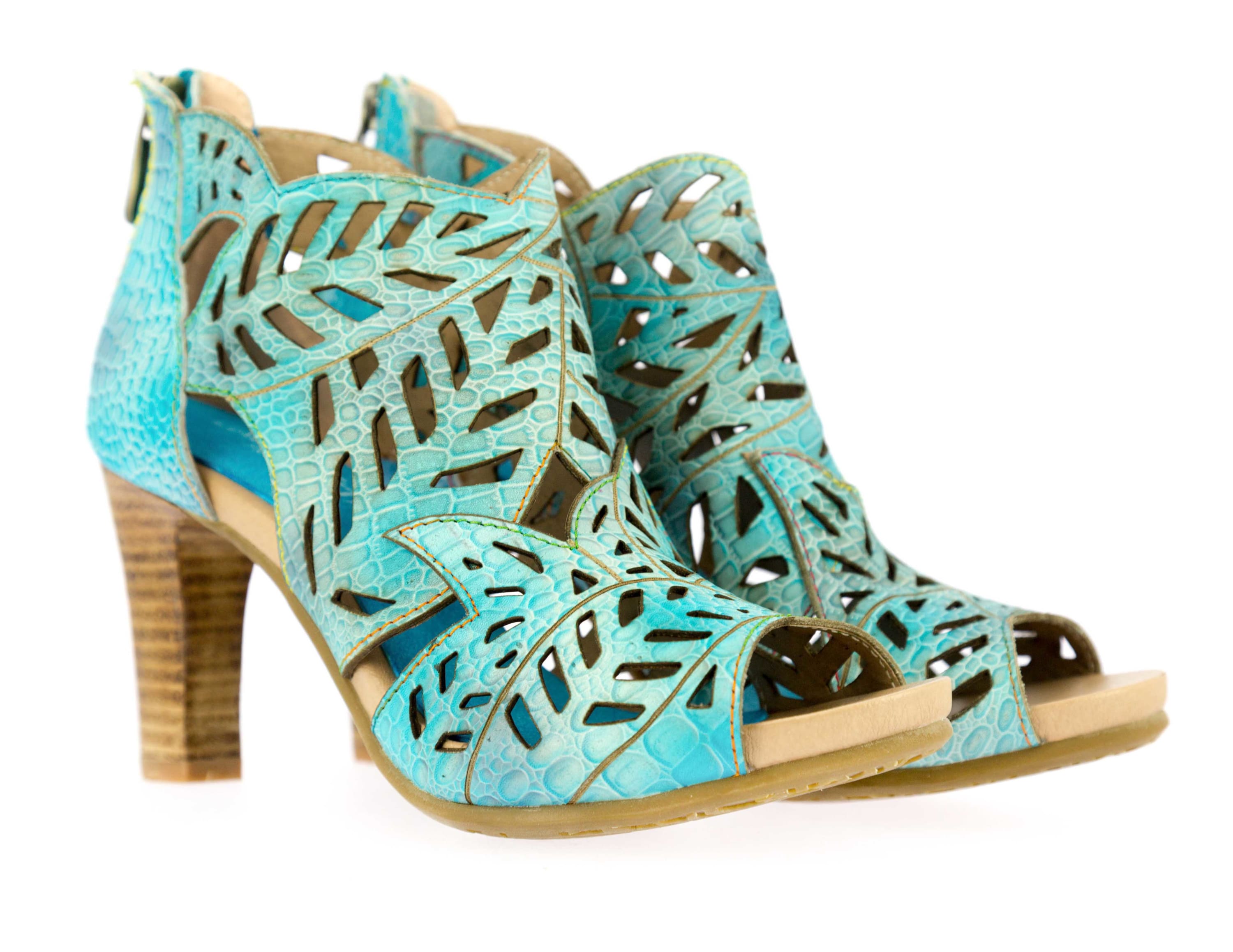Chaussure ALBANE 04 - 35 / Turquoise - Sandale