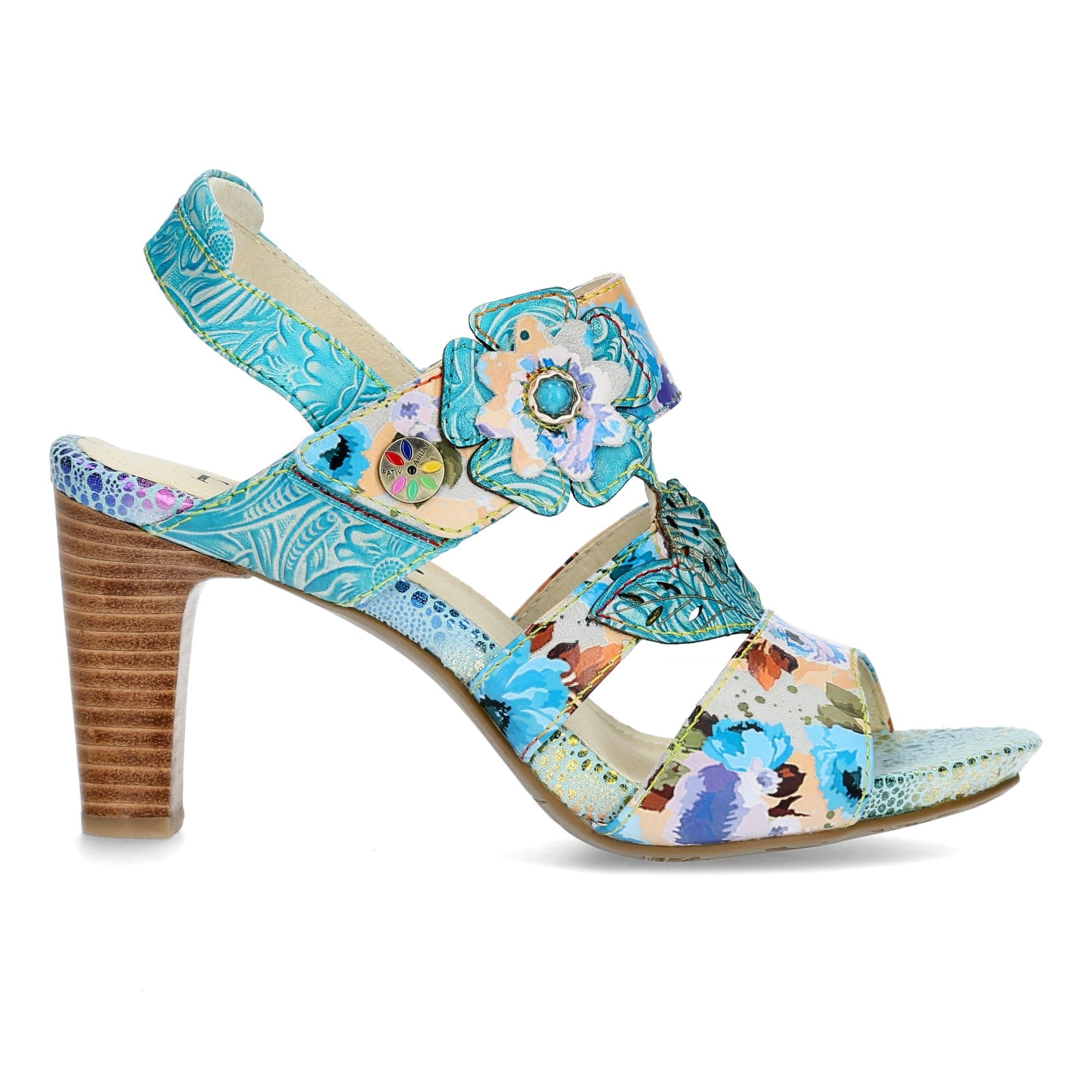 Chaussure ALBANE 73 - 35 / Turquoise - Sandale