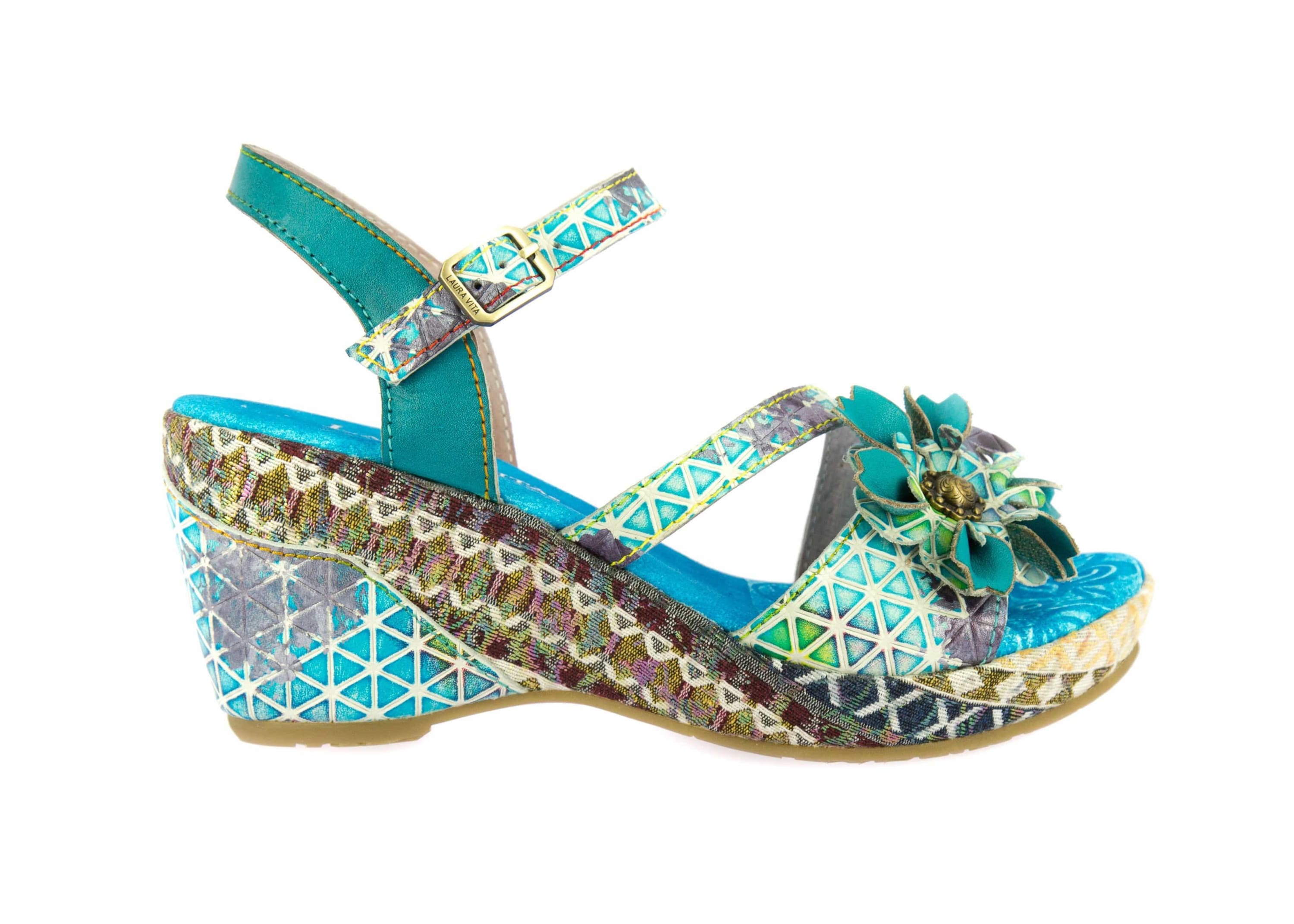 Chaussure BECAUTEO119 - 35 / TURQUOISE - Sandale