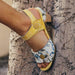 Chaussure BECTTINOO81 - 35 / YELLOW - Sandale