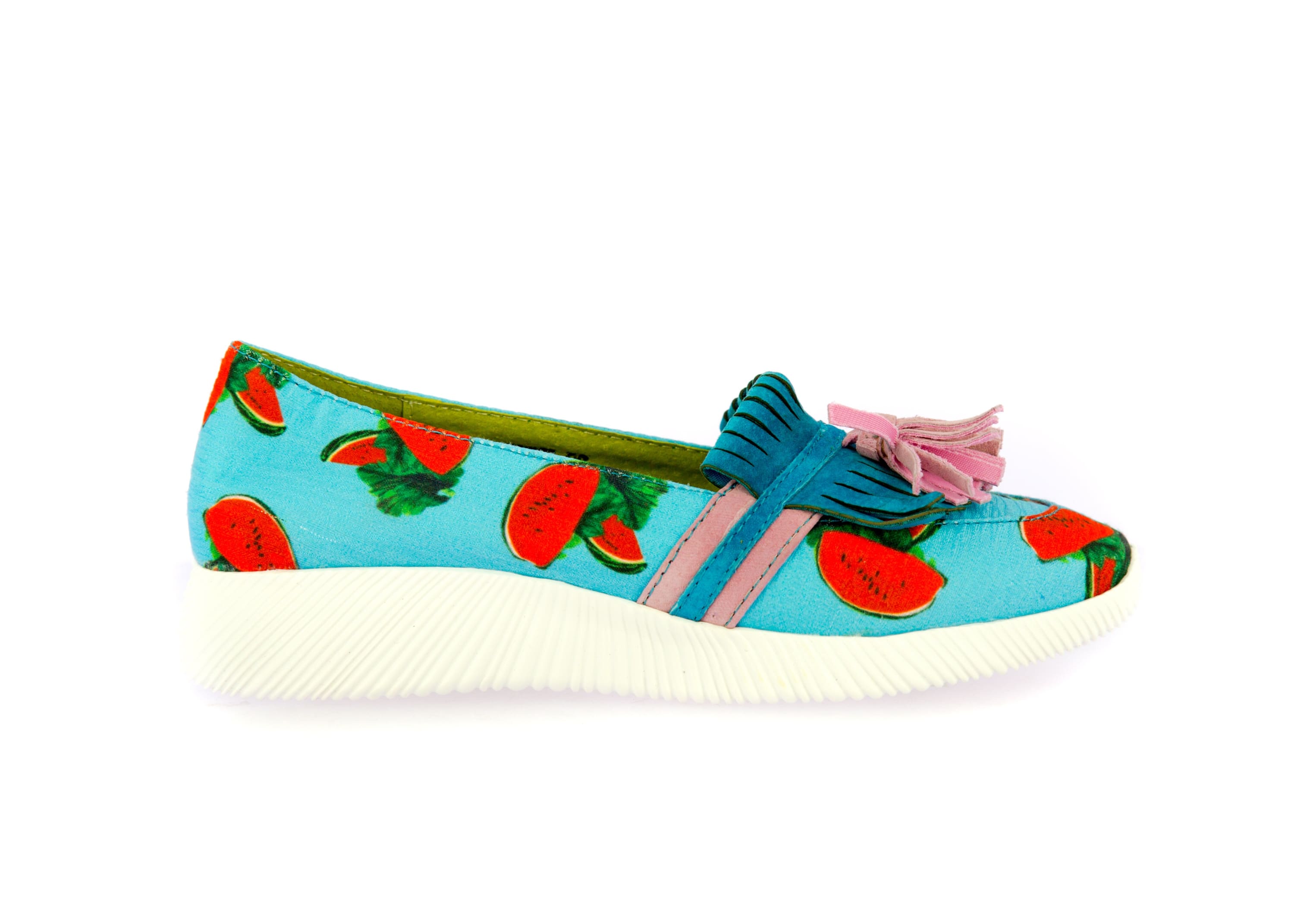 Chaussure DELPHINE08 - 35 / Turquoise - Mocassin
