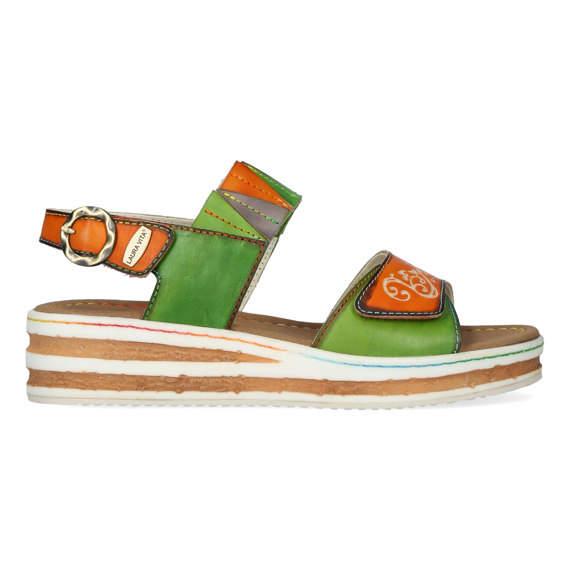 Zapato DICEZEO 05 - 35 / Verde - Sandalia