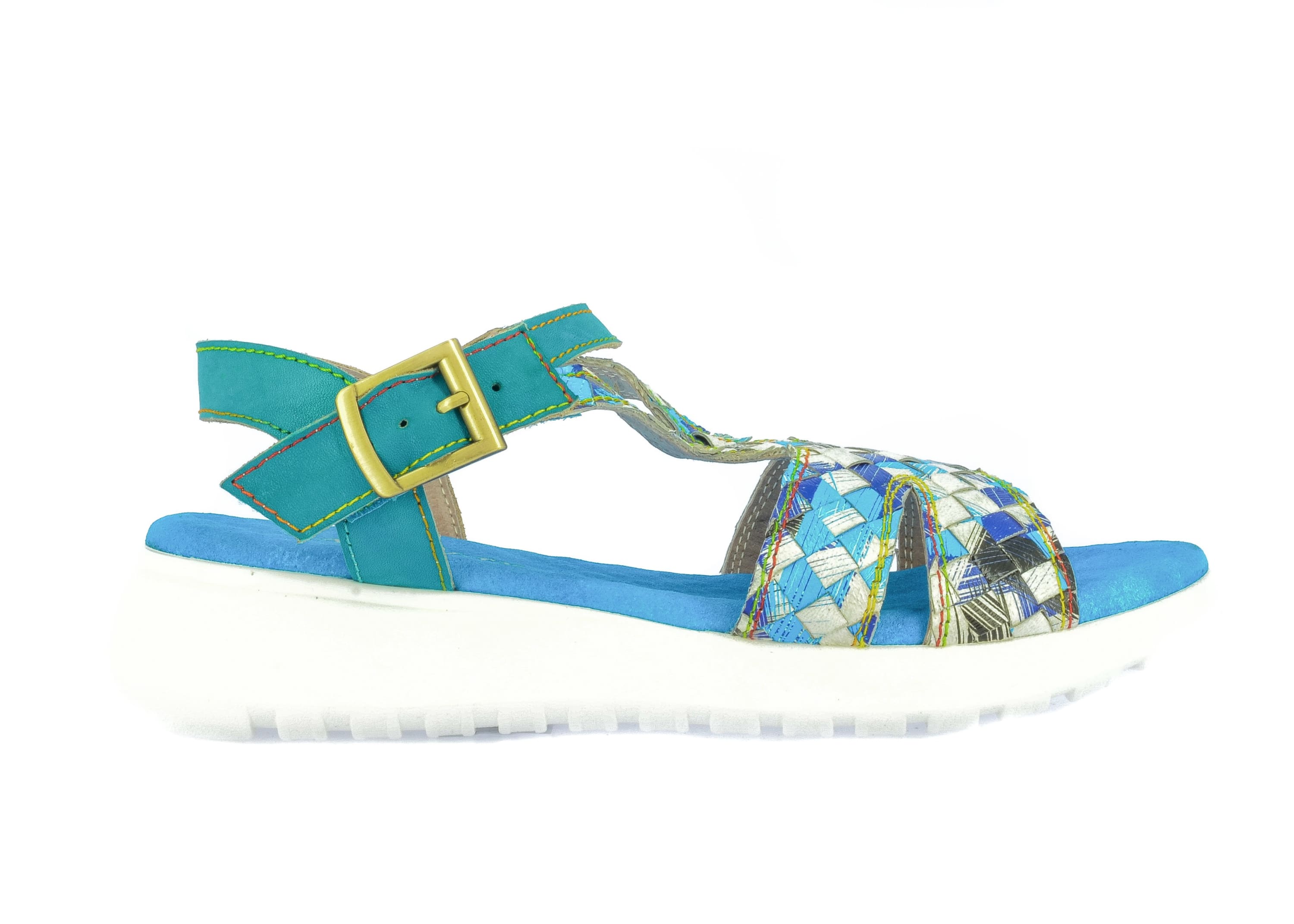 Chaussure FACLAISEO01 - 35 / TURQUOISE - Sandale