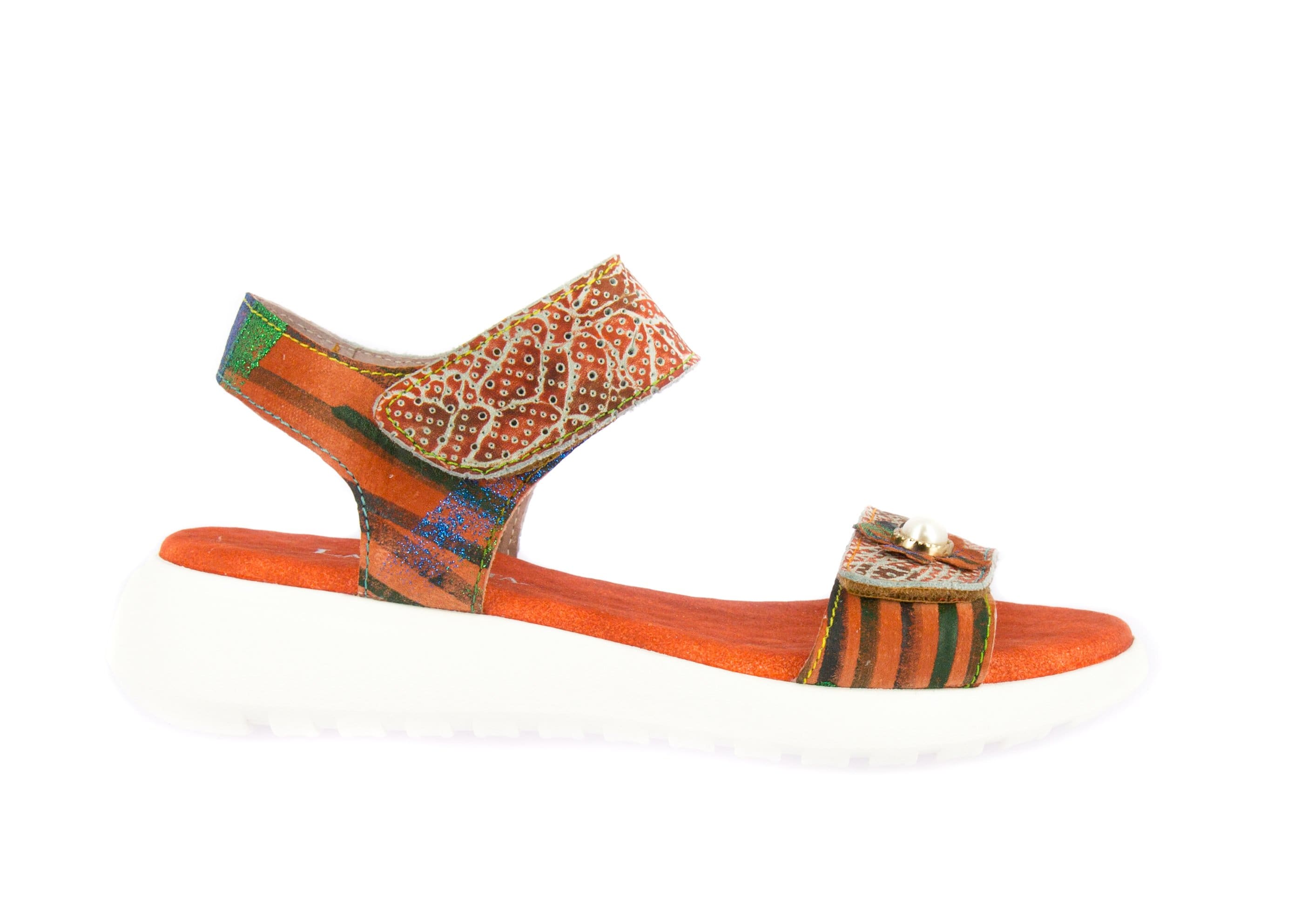Chaussure FACLAISEO07 - 35 / ORANGE - Sandale