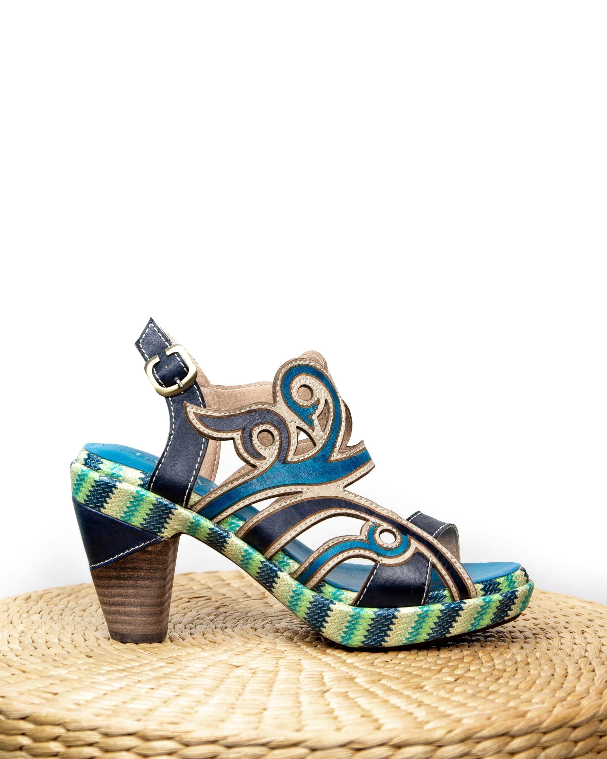 Chaussure Ficnalo01 - 35 / BLUE - Sandale