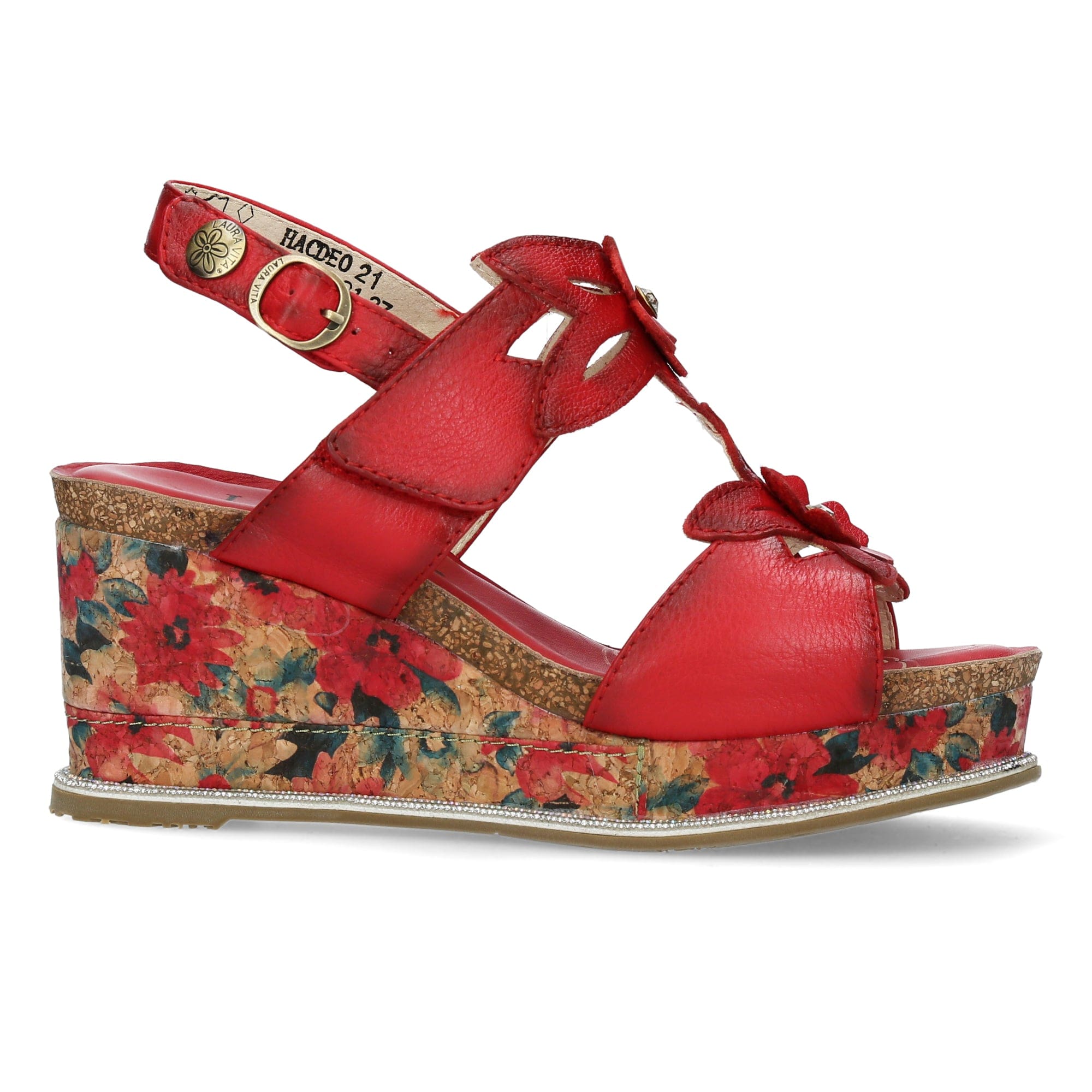 Schuh HACDEO 21 - 35 / Rot - Sandale