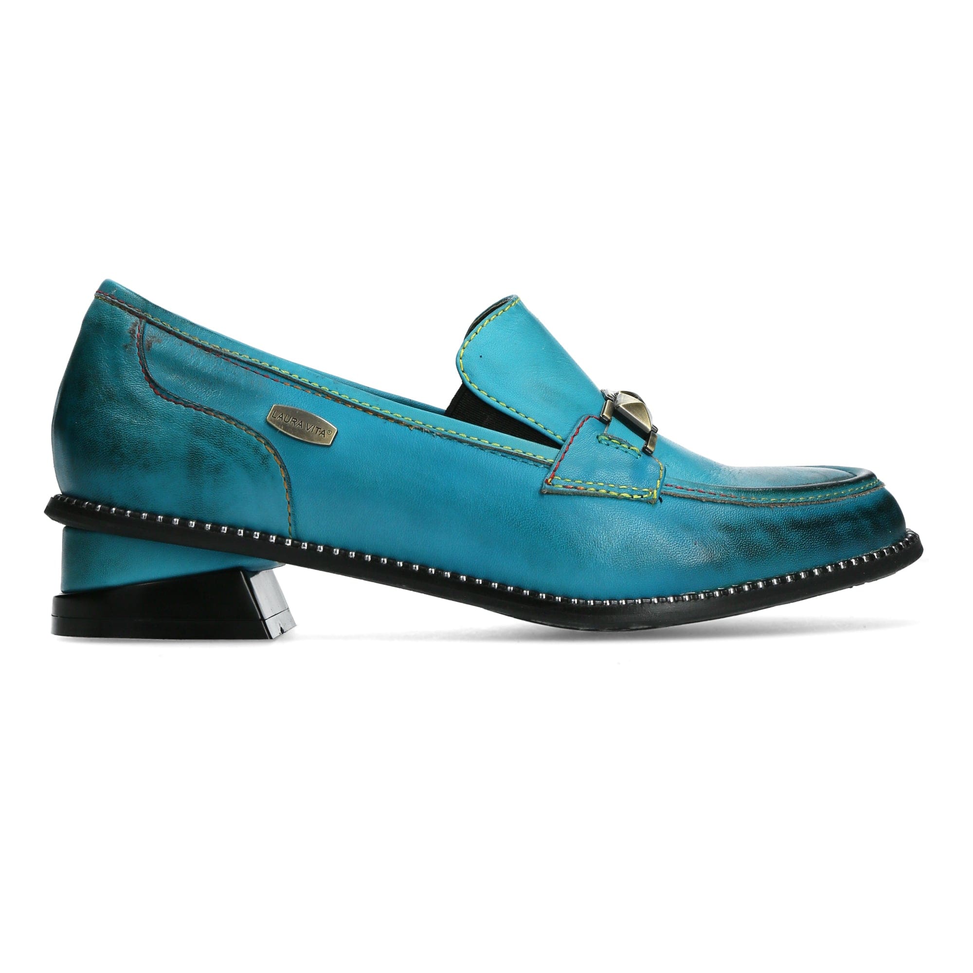 Shoe IBCIHALO 10 - 35 / Turquoise - Moccasin