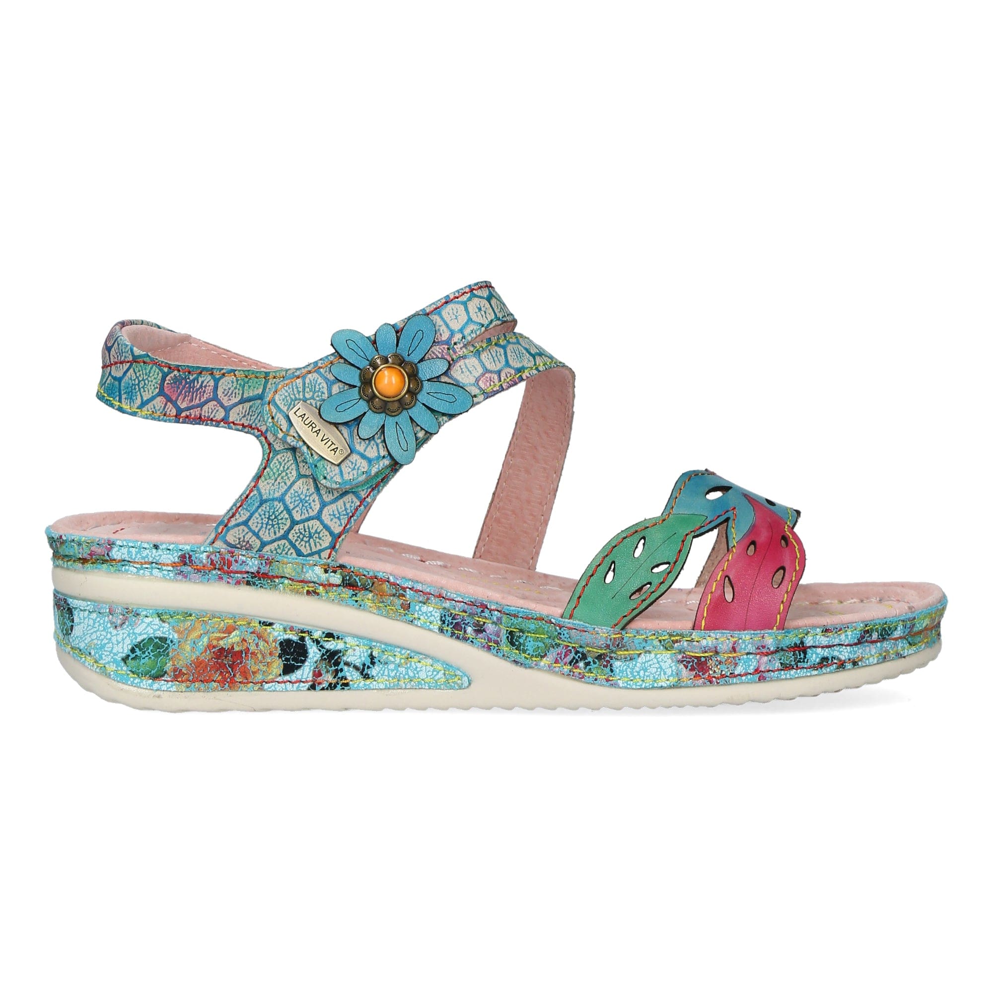 Chaussure JACDISO 48 - 35 / Turquoise - Sandale
