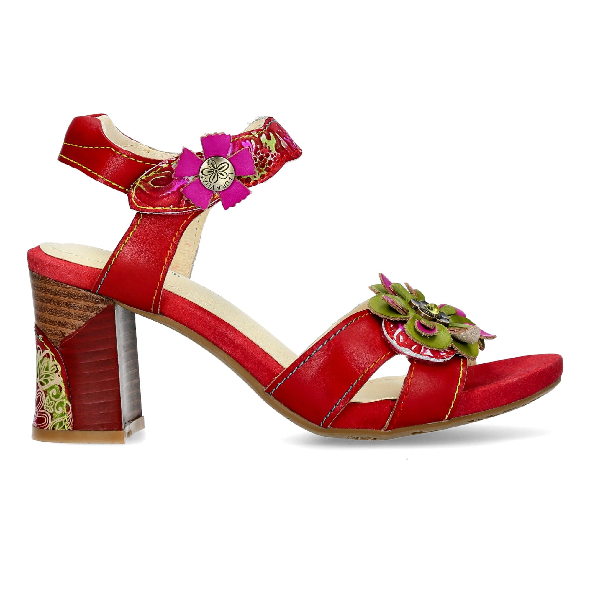 Zapatos JACHINO 52 - 35 / Rojo - Sandalia