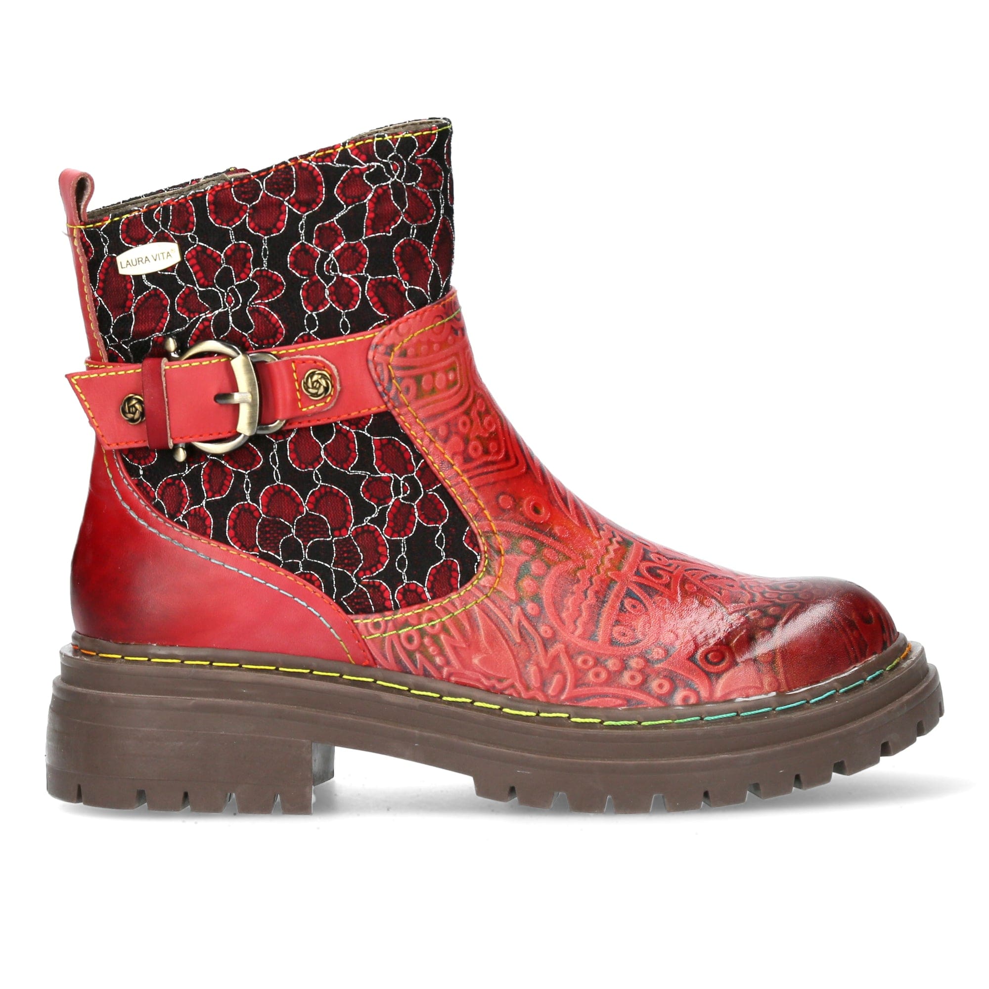 Shoe KANDYO 0123 - 35 / Red - Boots