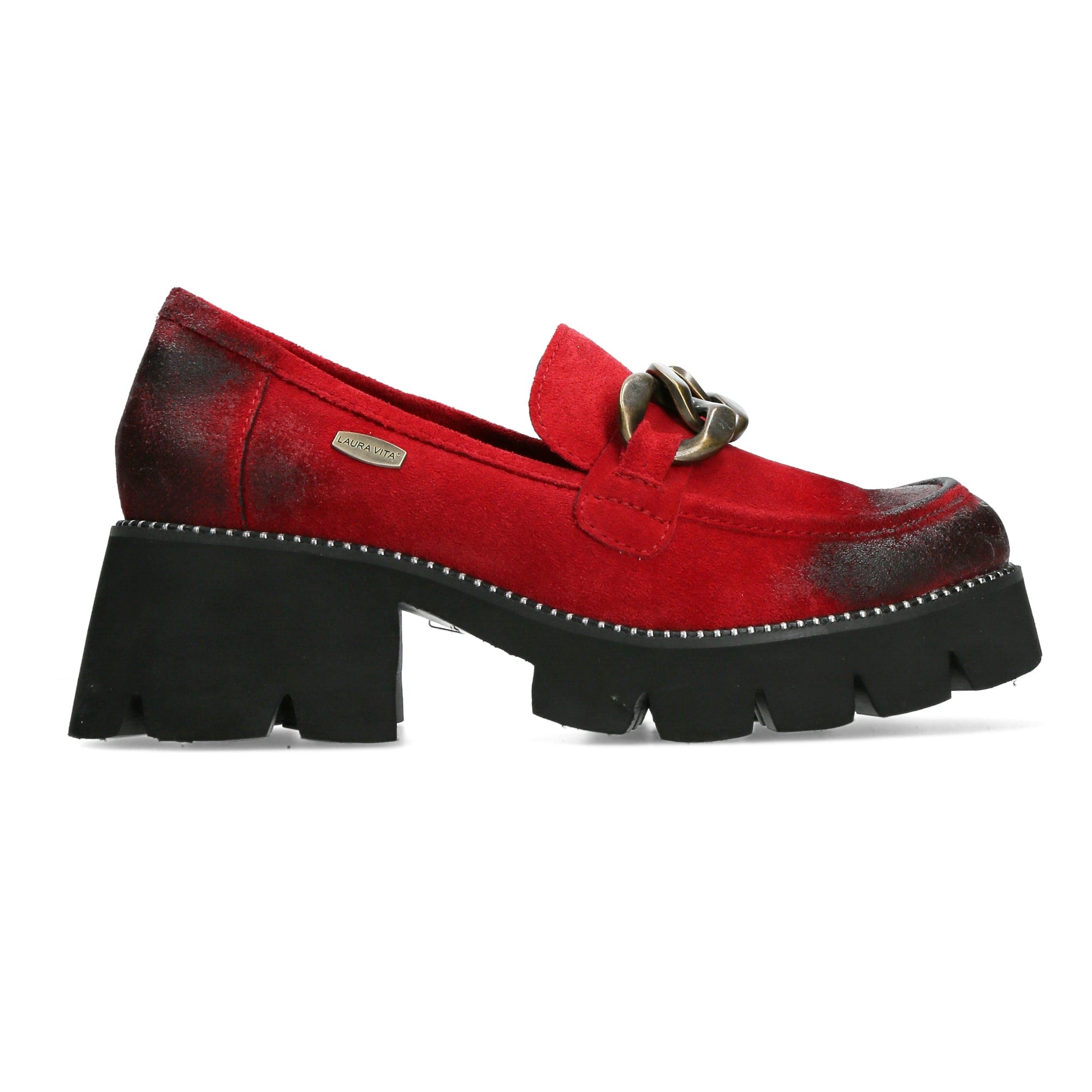 Chaussure OMIO 07 - 35 / Rouge - Mocassin