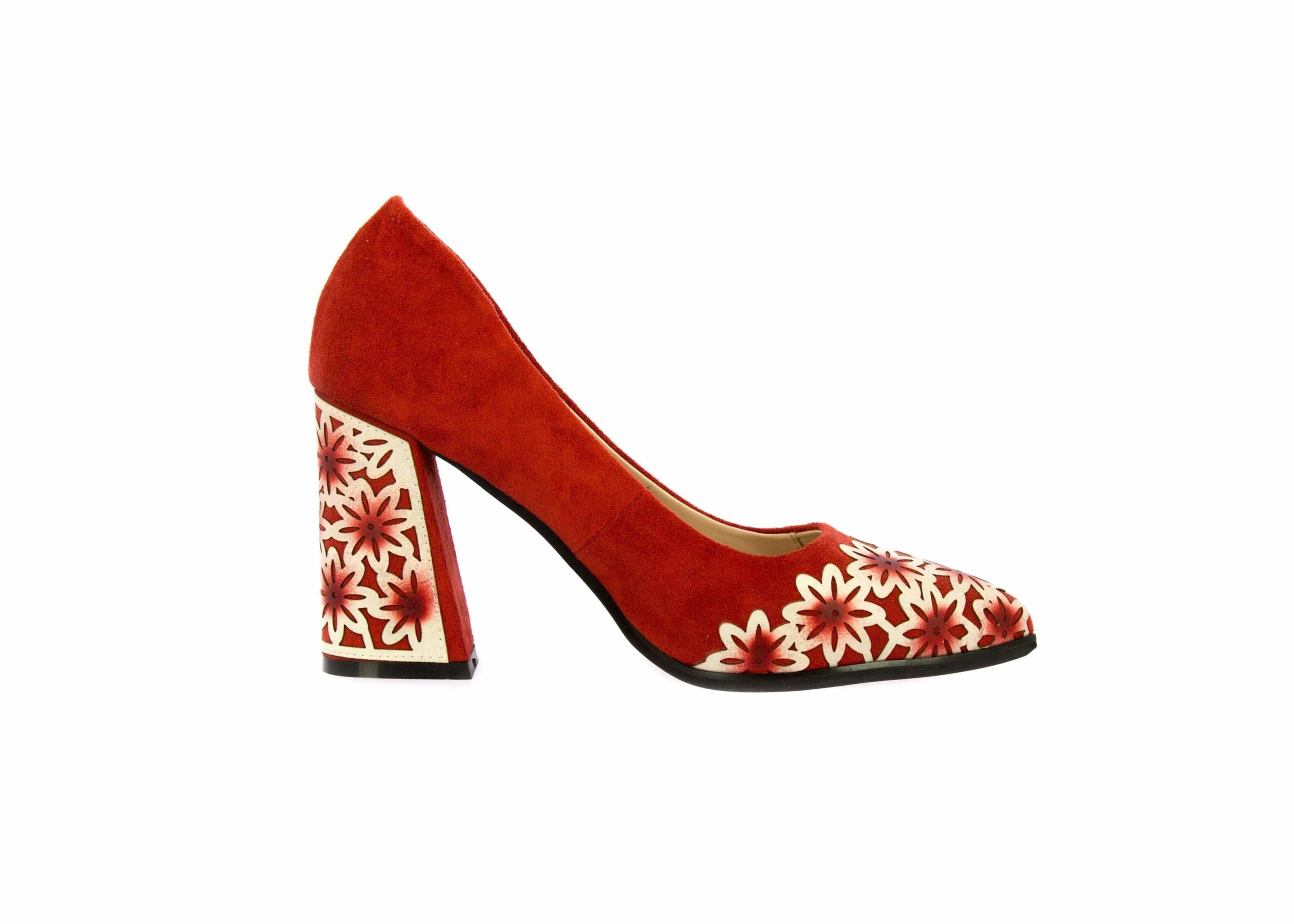 Zapato rojo Laura Vita EDCIKAO12 - Court shoe