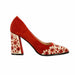 Red shoe Laura Vita EDCIKAO12 - Court shoe