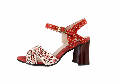 Rød sko Laura Vita FICDJIO0191 - Sandal