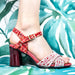 Zapato rojo Laura Vita FICDJIO0191 - Sandalia