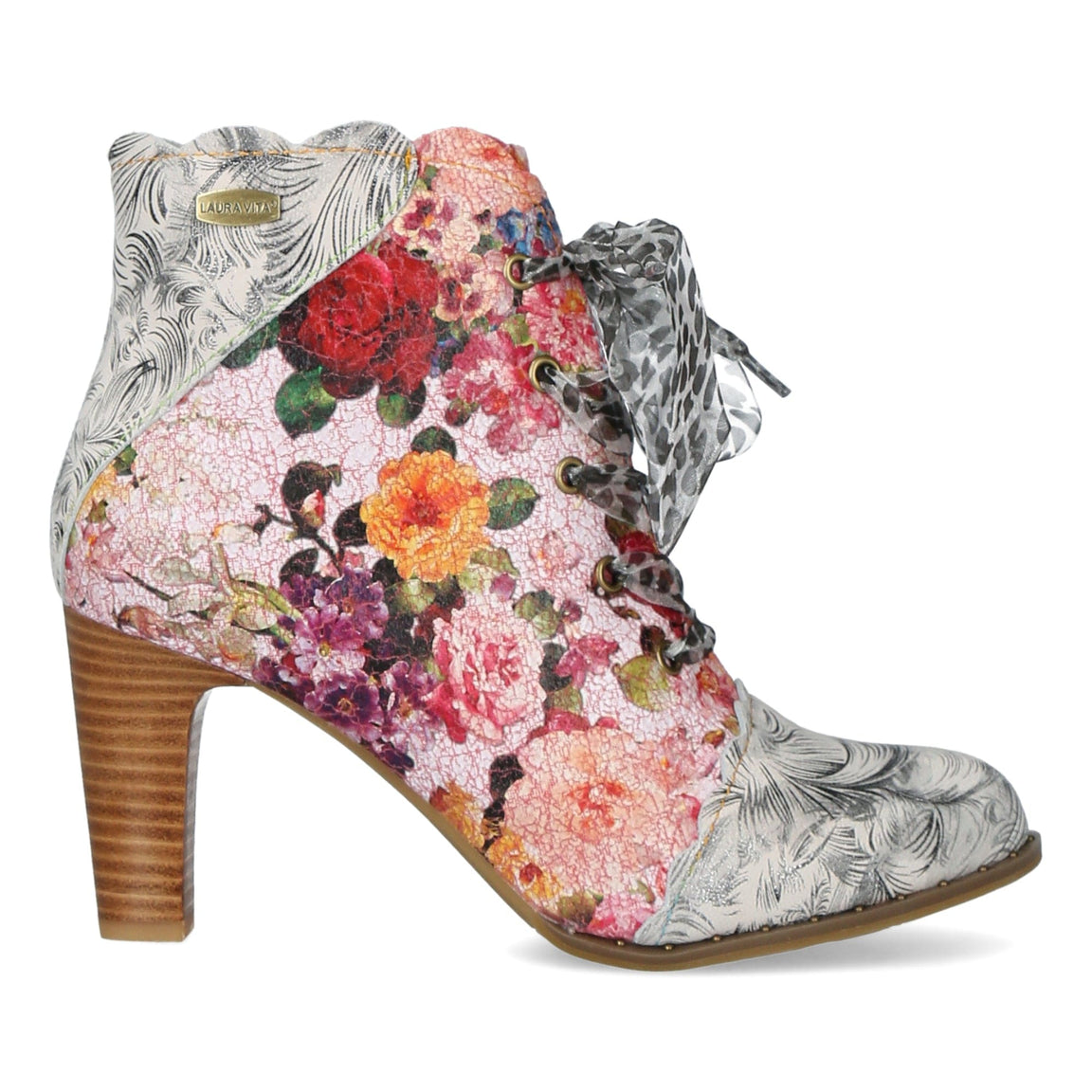 Laura Vita LEDAO 43 Rode Enkellaars | Dames Schoenen