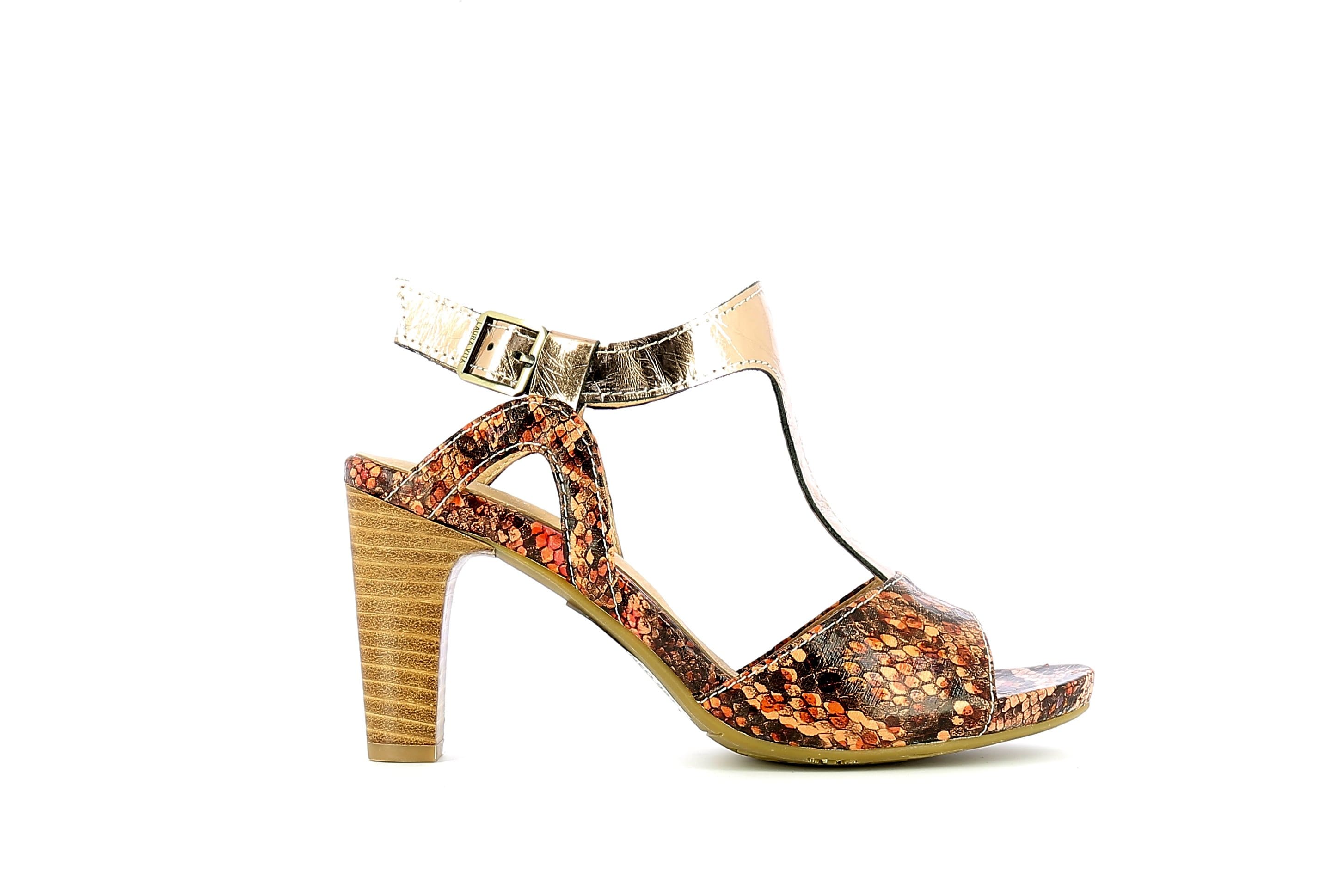 Schuhe ALCBANEO 991 - 35 / ORANGE - Sandale