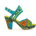 BARBARA 02 schoenen - 37 / Turquoise - Sandaal