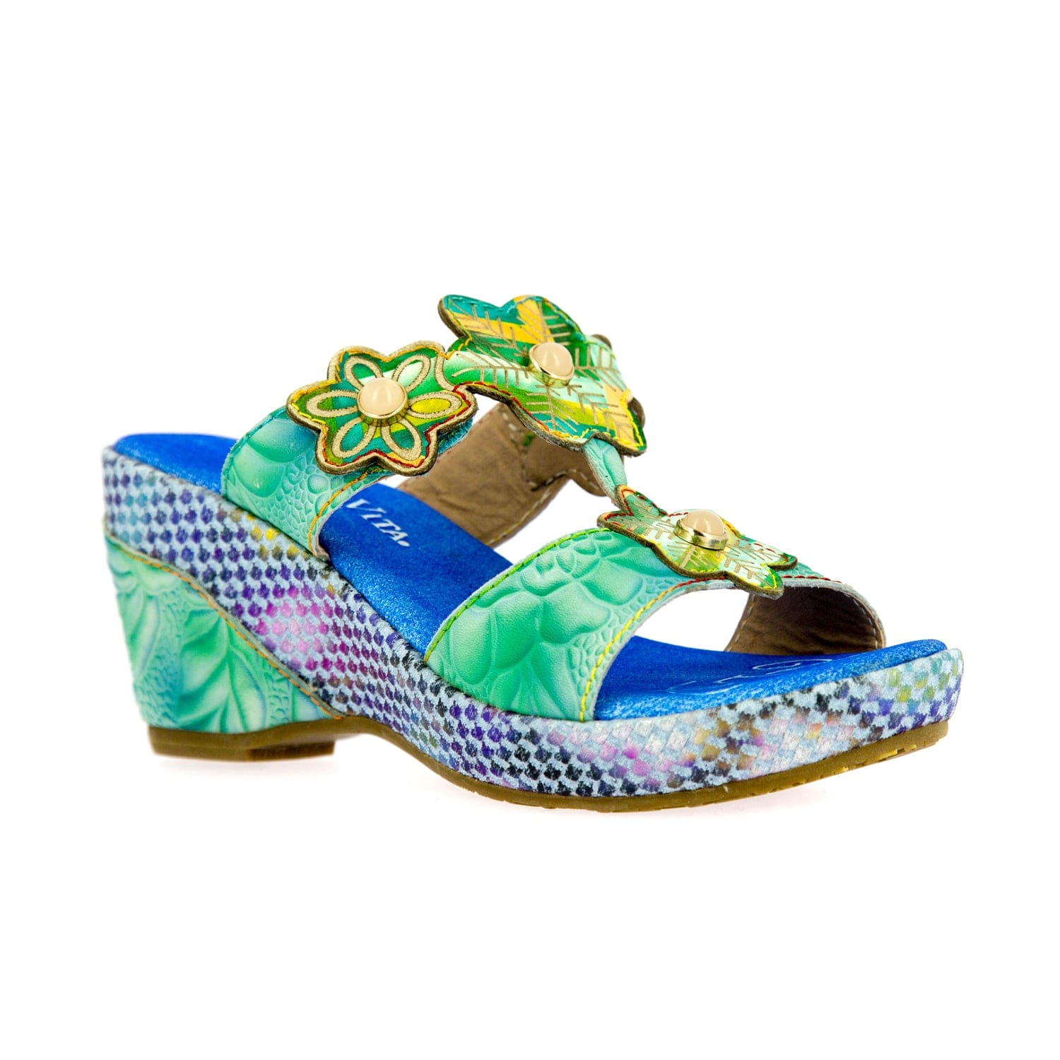 Chaussures BEAUTE 04 - 37 / Turquoise - Sandale