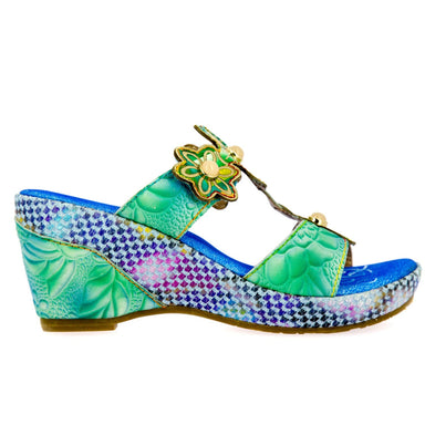 BEAUTE 04 schoenen - 37 / Turquoise - Sandaal