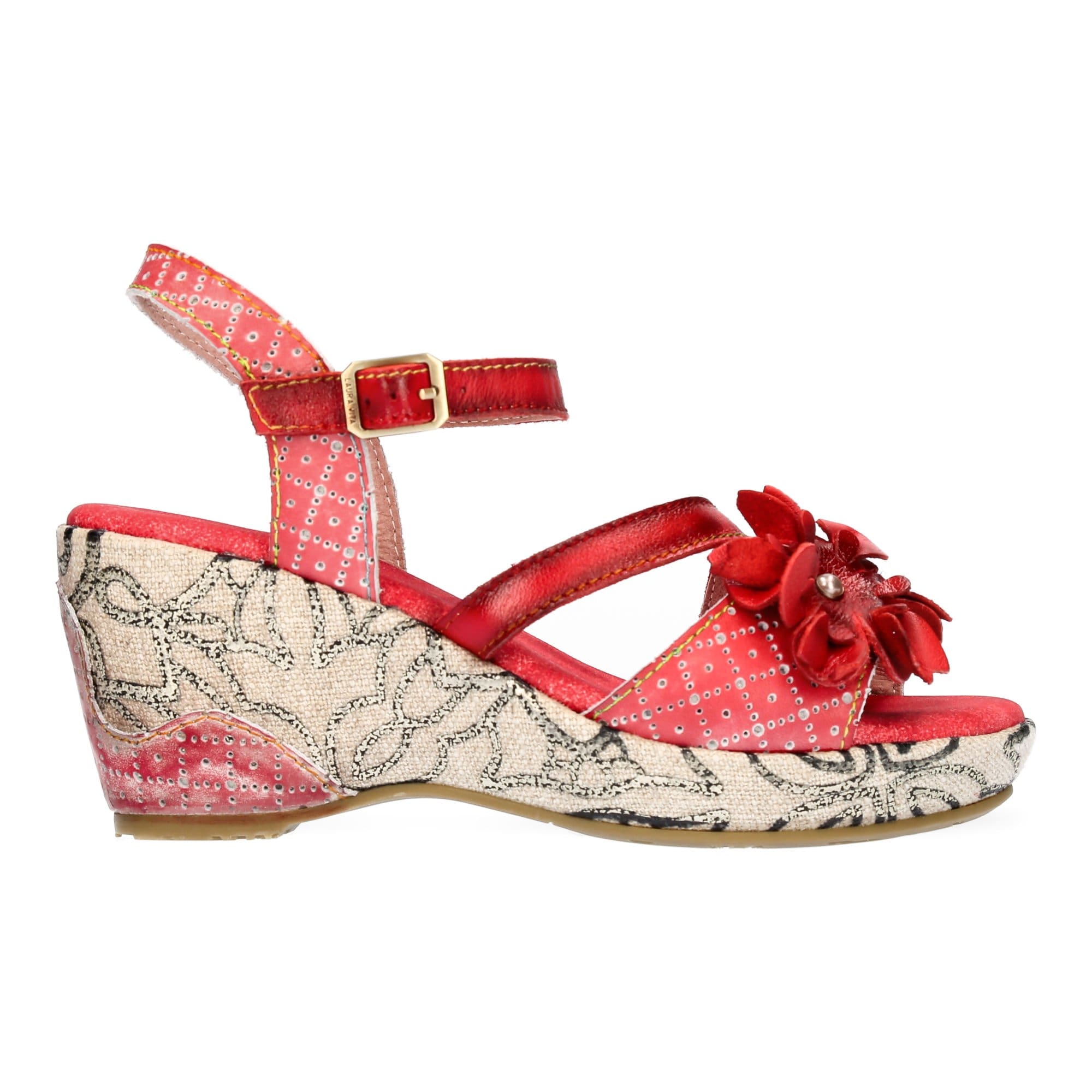 Chaussures BECAUTEO 11 - 35 / Rouge - Sandale