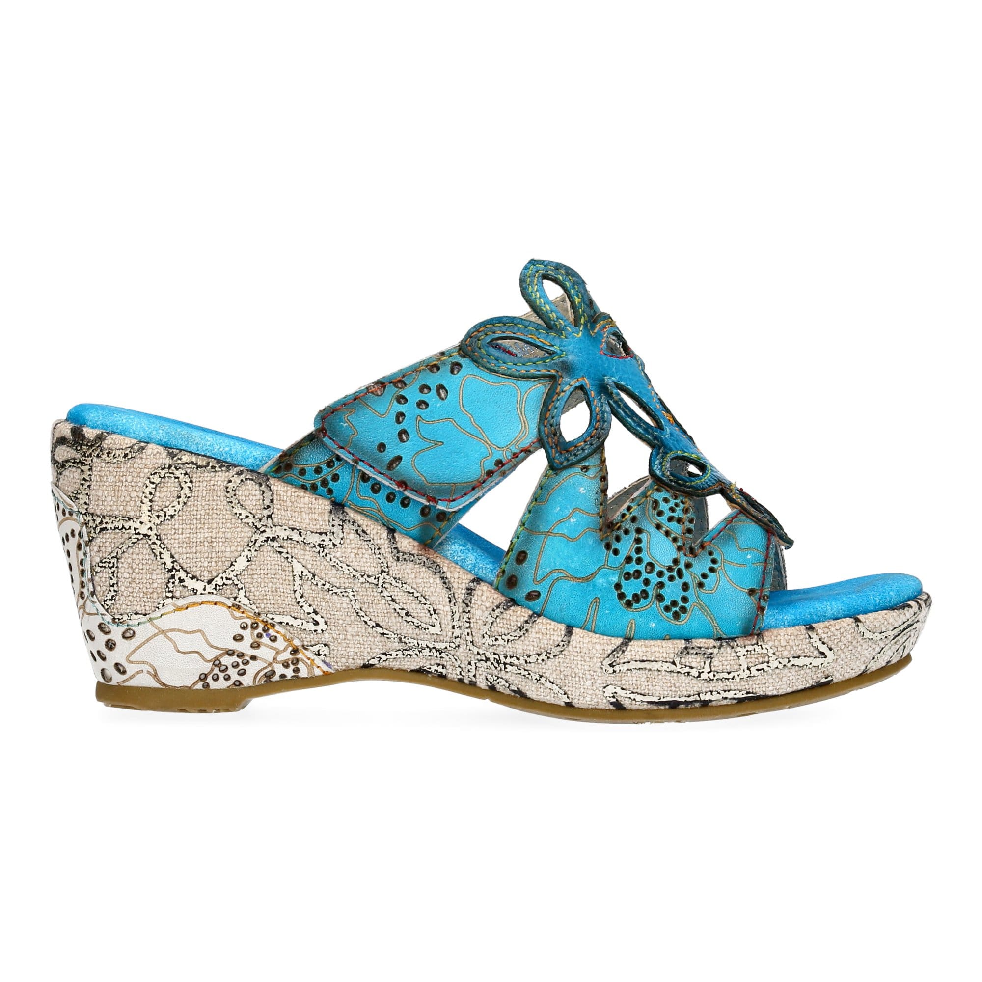 Chaussures BECAUTEO 16 - 35 / Turquoise - Mule