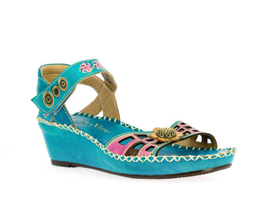 Chaussures BETSY 38 - 37 / Turquoise - Sandale