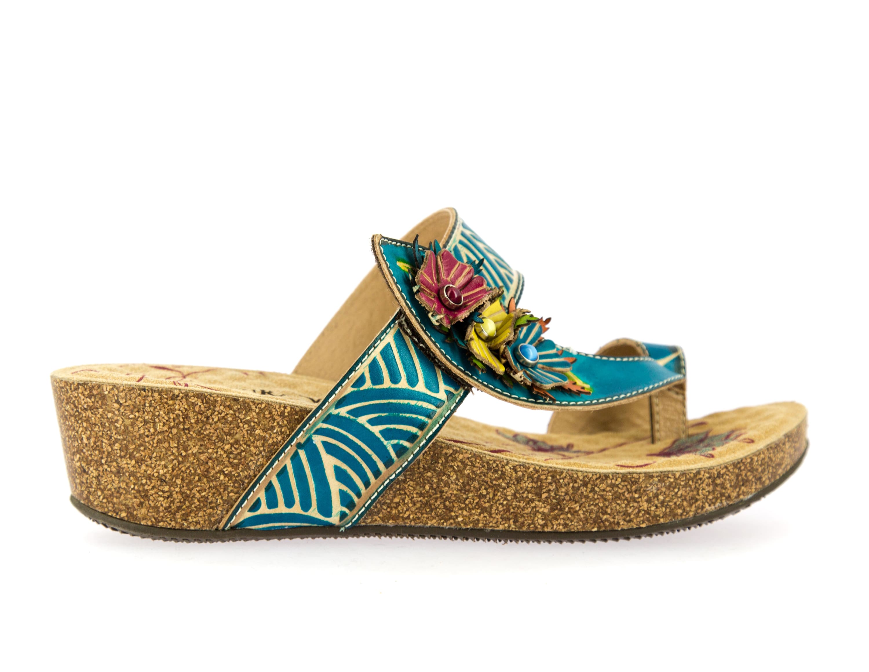 Chaussures BINGO 06 - 37 / Turquoise - Sandale