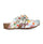 BRCYANO 20 Scarpe a fiori - 35 / Bianco - Mule