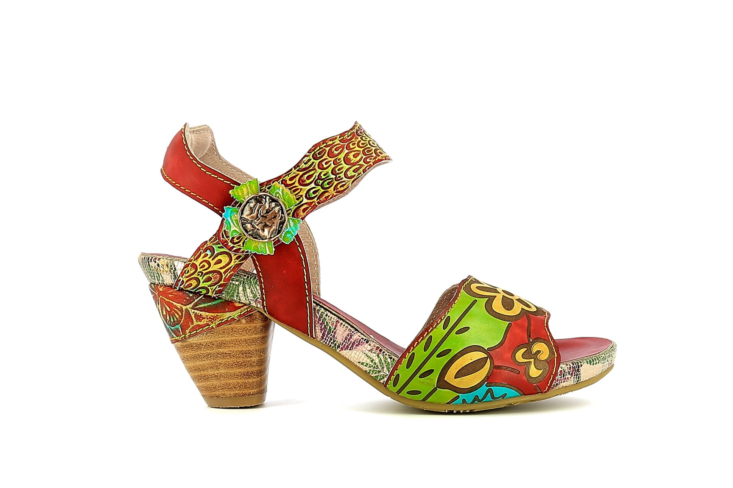 Schuhe DACXO 01 - 35 / RED - Sandale