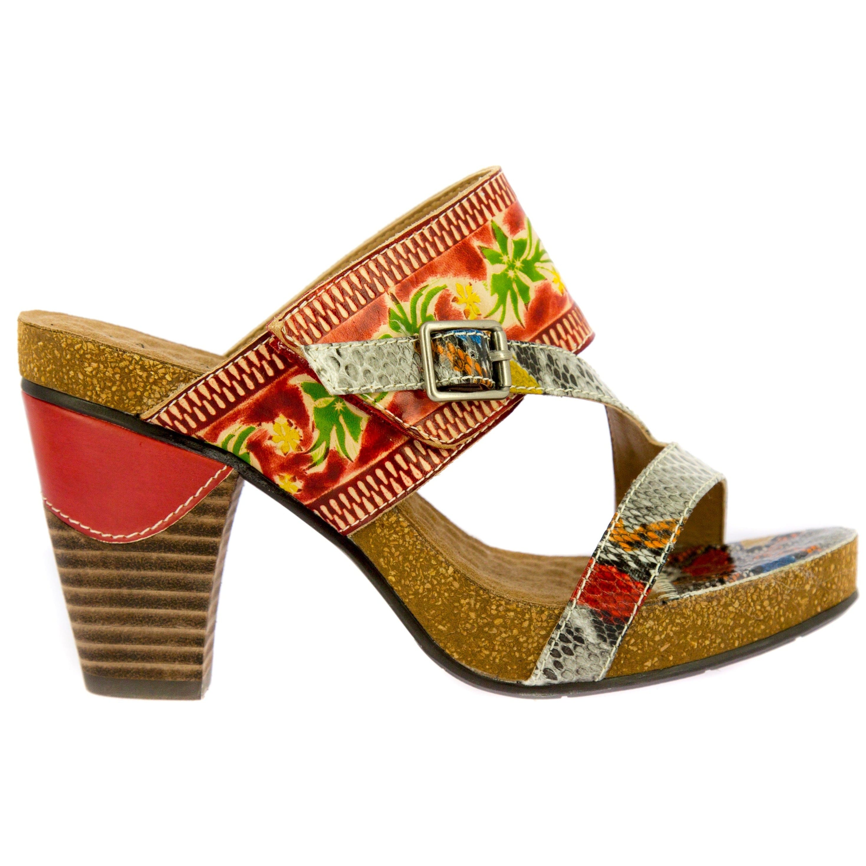 DAISY 04 shoes - 35 / Red - Mule