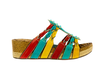 Schuhe DINO 05 - 35 / Türkis - Pantolette