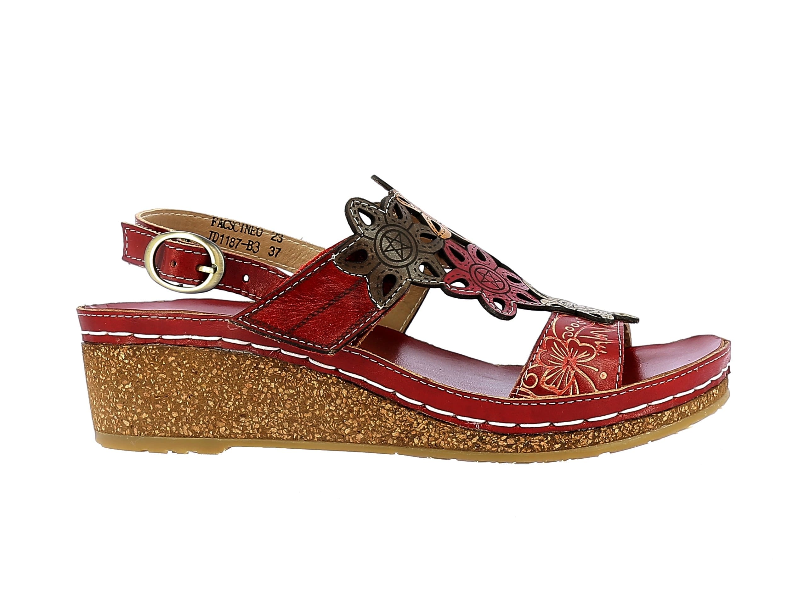Schuhe FACSCINEO 23 - 35 / RED - Sandale