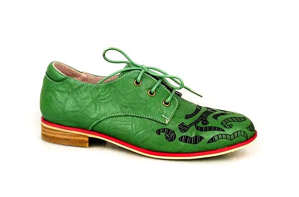 Schuhe FACSTEO 23 - 37 / GREEN - Mokassin