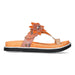 FACUCONO 0521 Shoes - 35 / Orange - Mule