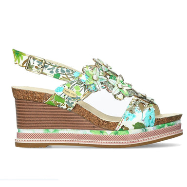 Shoes HACDEO 01 Flower - 35 / Green - Sandal