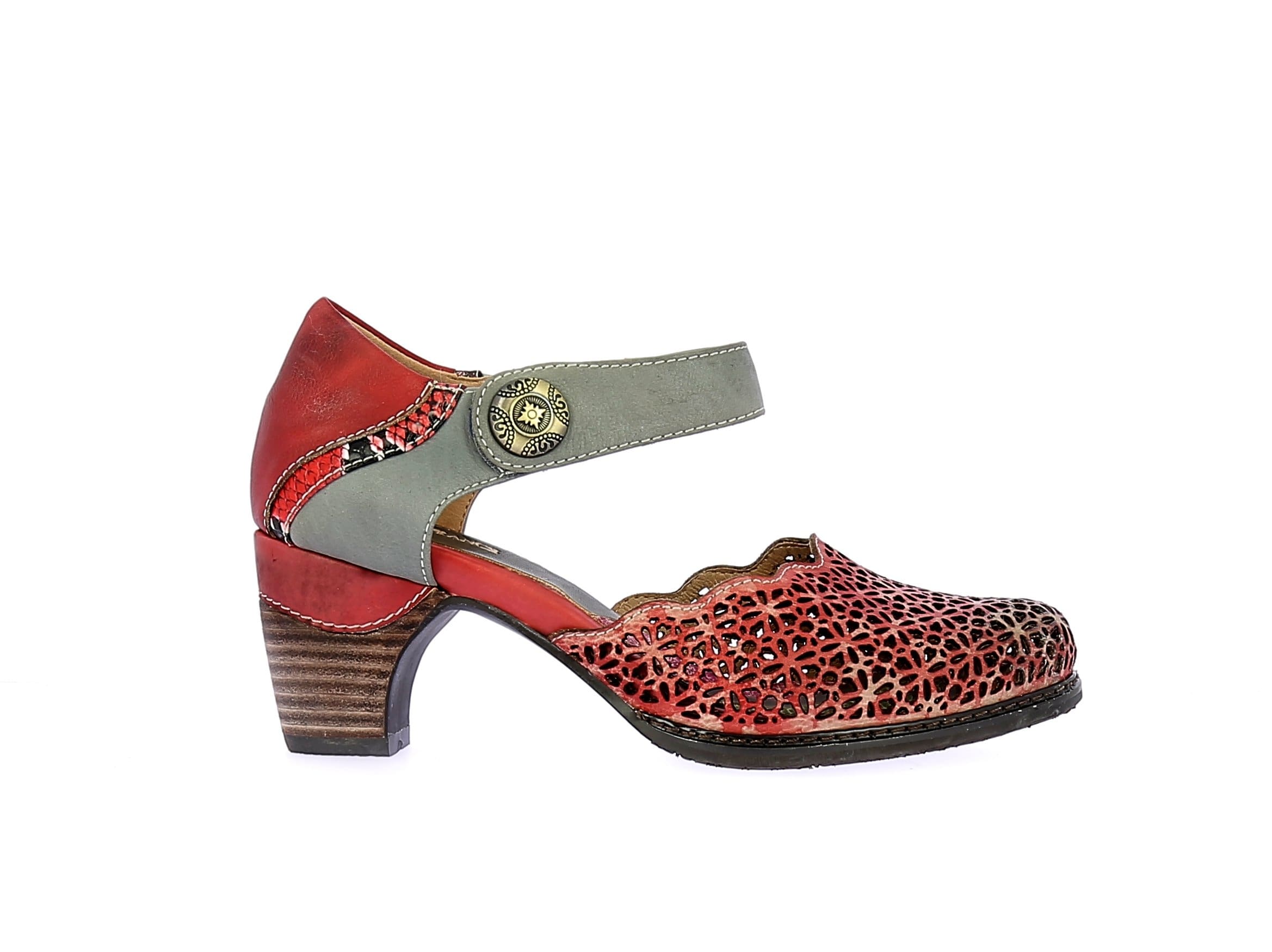 Chaussures HACLIO 02 - 35 / RED - Escarpin
