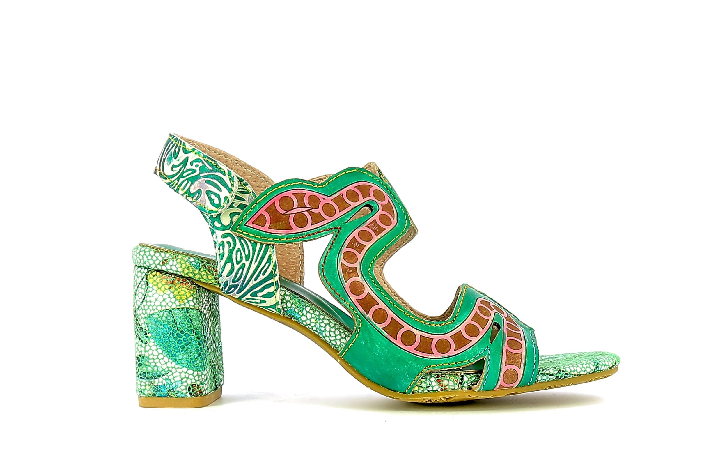 Schuhe HECO 01 - 35 / GREEN - Sandale