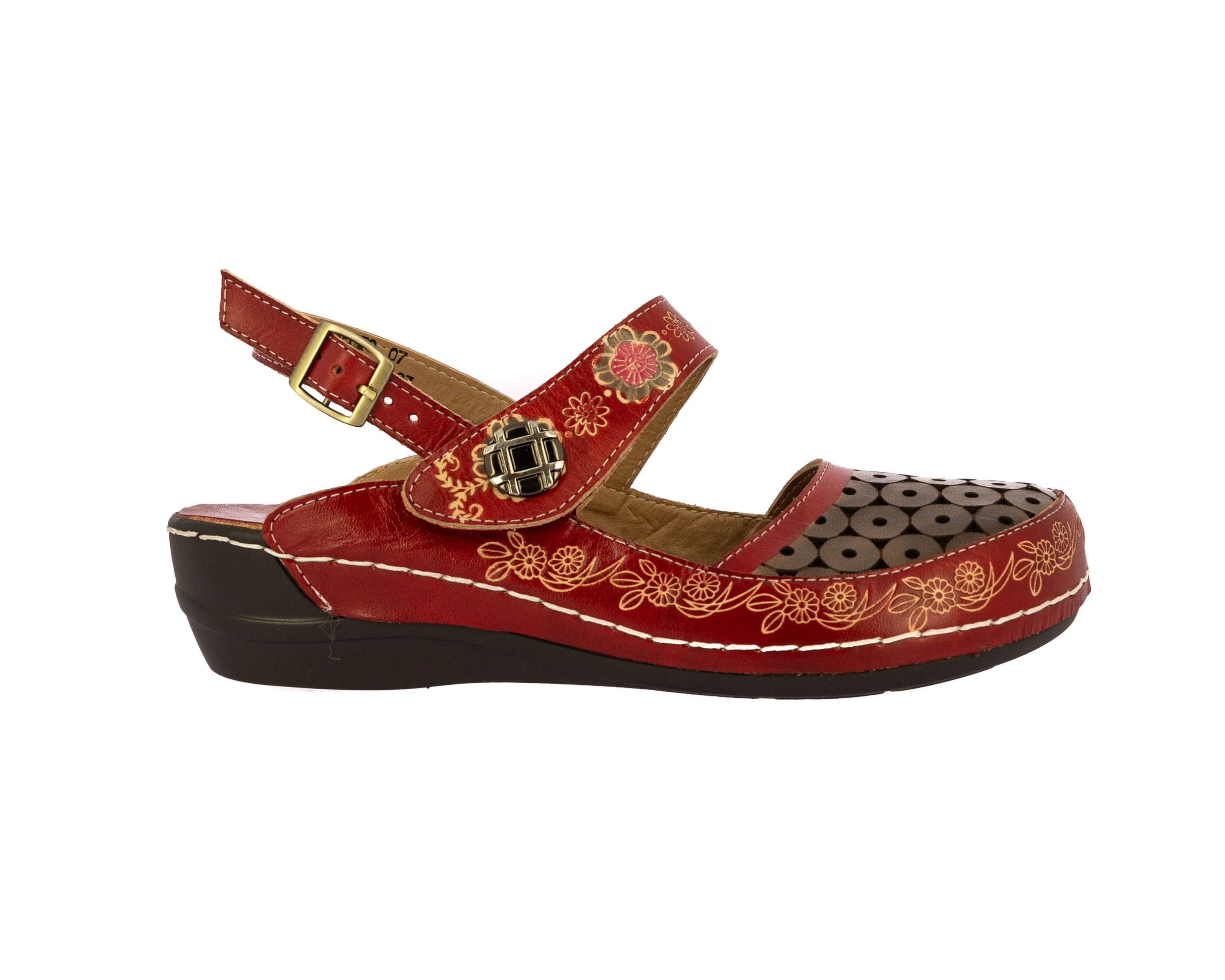 HECTO 07 shoes - 35 / RED - Sandal