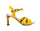 Schuhe HUCMISO 02 - 35 / YELLOW - Sandale