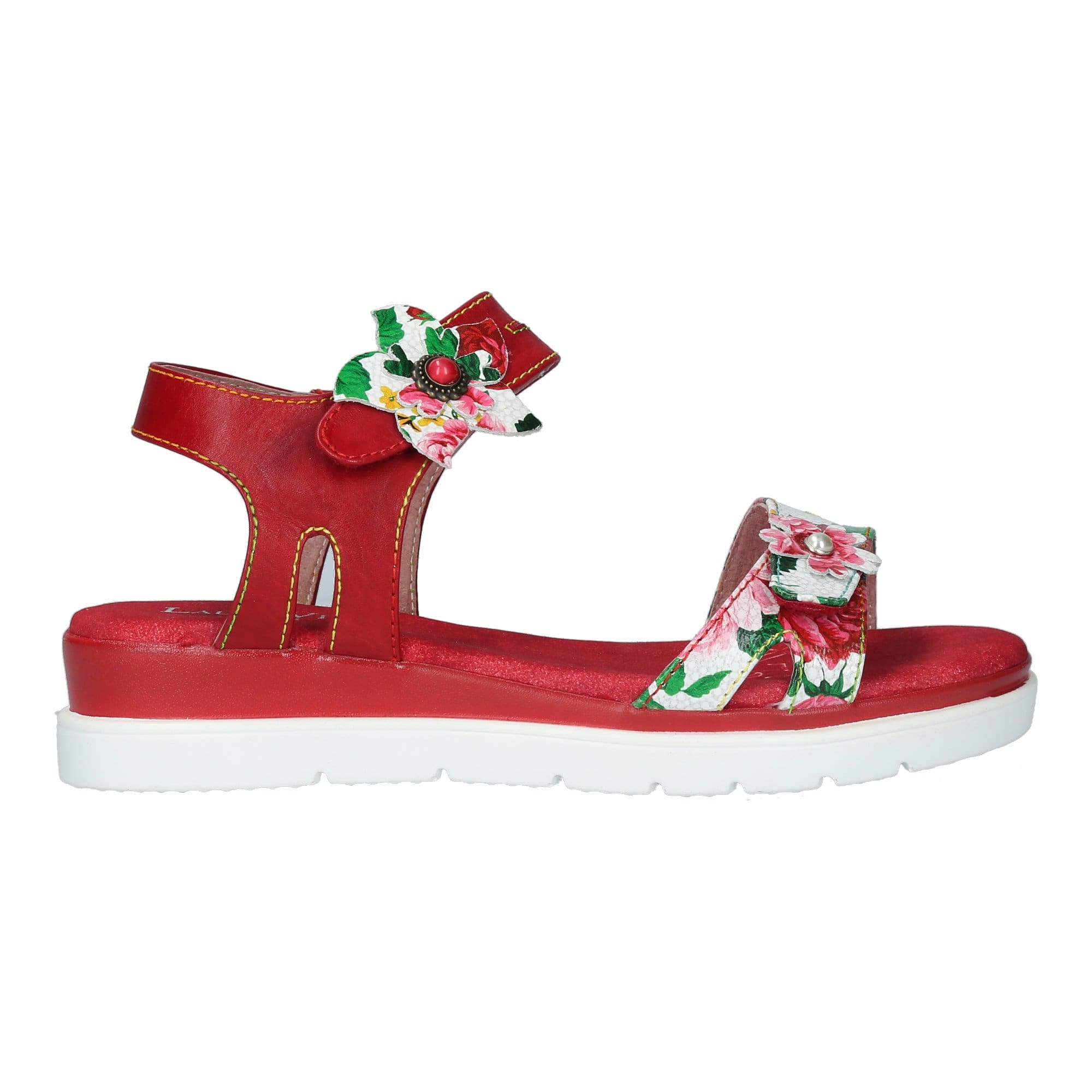 Chaussures JACCEEO 06 - 35 / Rouge - Sandale