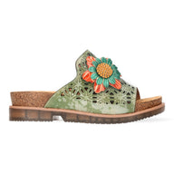 Buty JACLOUXO 01 - 35 / Zielony - Mule