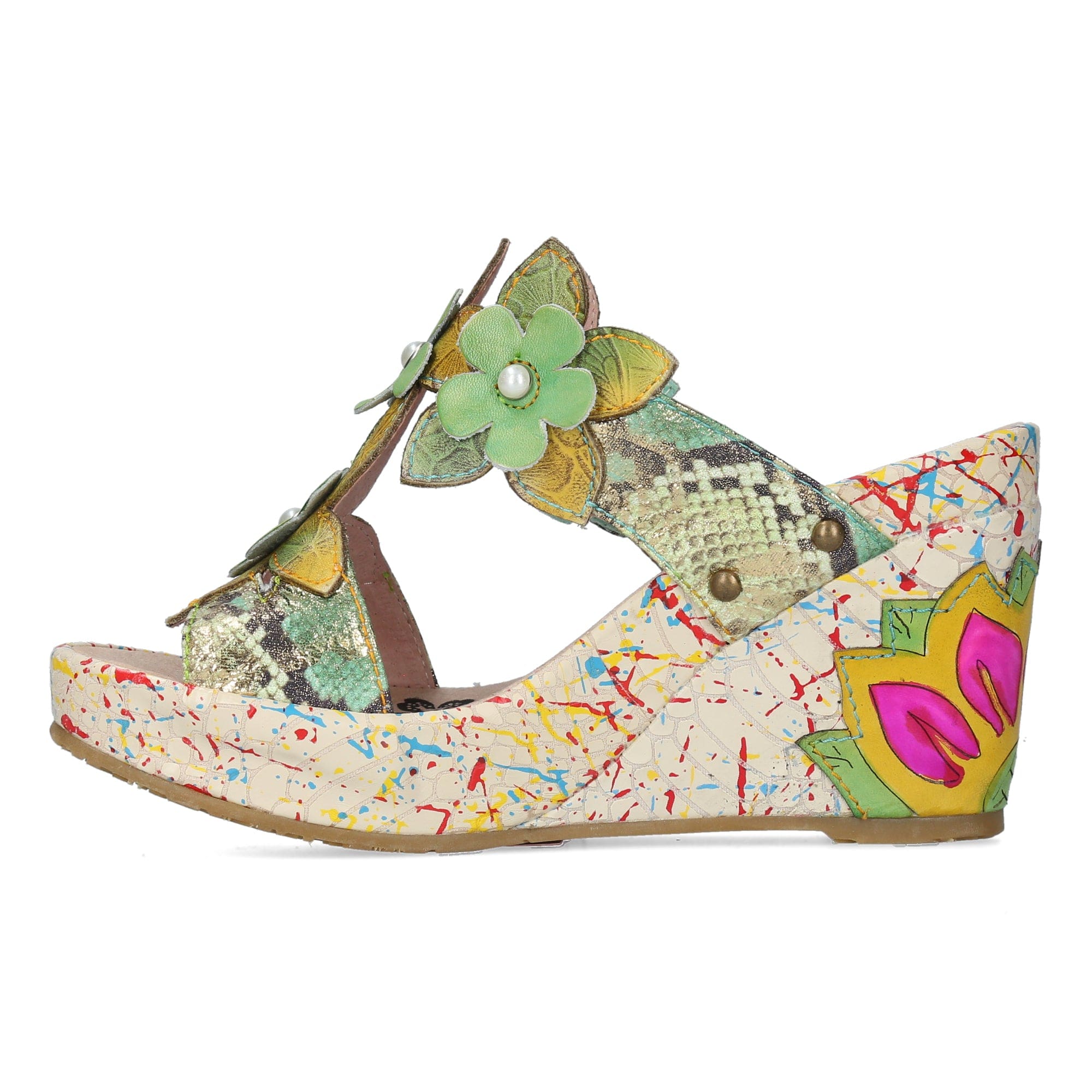 Shoes JACSMINO 04 Flower - Mule