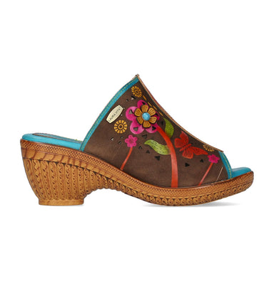 Chaussures LESLINEO 05 - 35 / Turquoise - Mule
