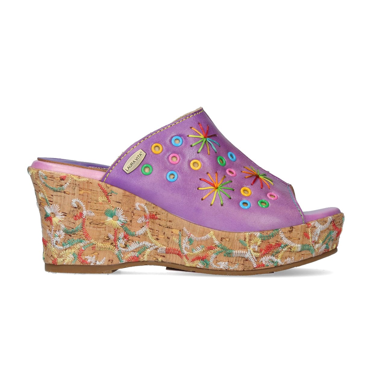 Schuhe LORIEO 06 - 35 / Violett - Pantolette
