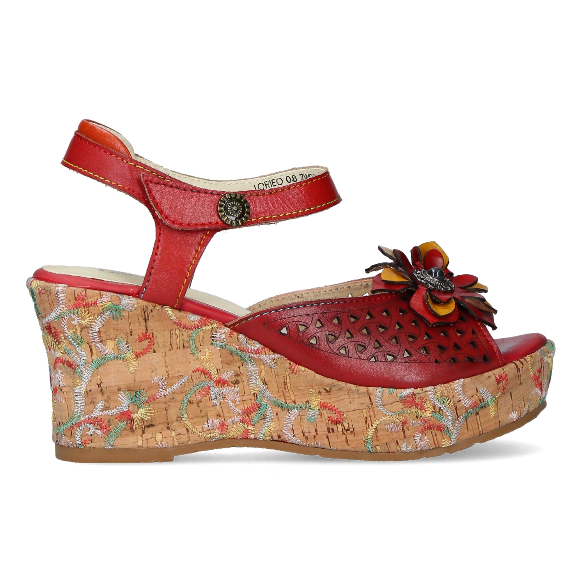Chaussures LORIEO 08 - 35 / Rouge - Sandale