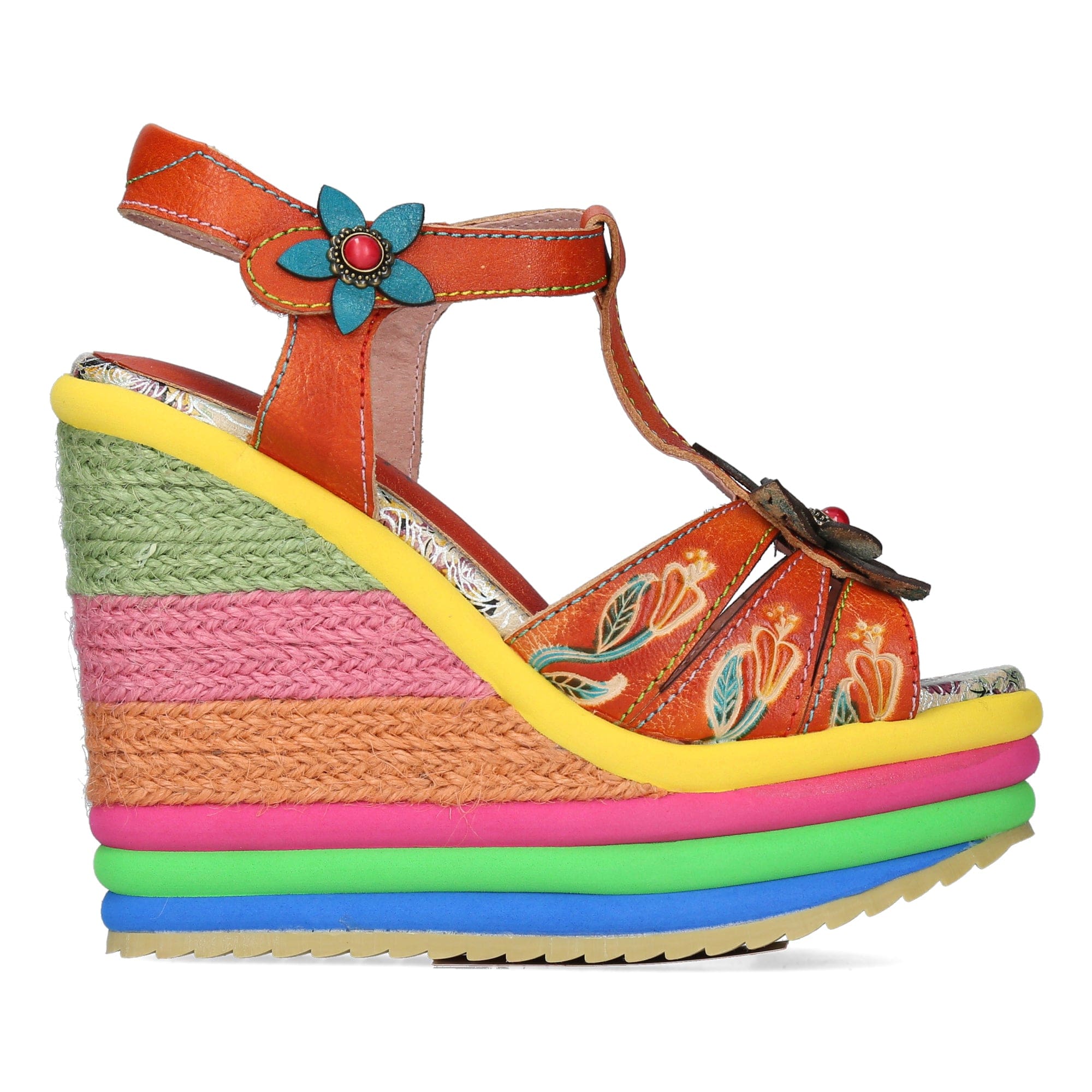 Schuhe LOUISEO 31 - 35 / Orange - Sandale